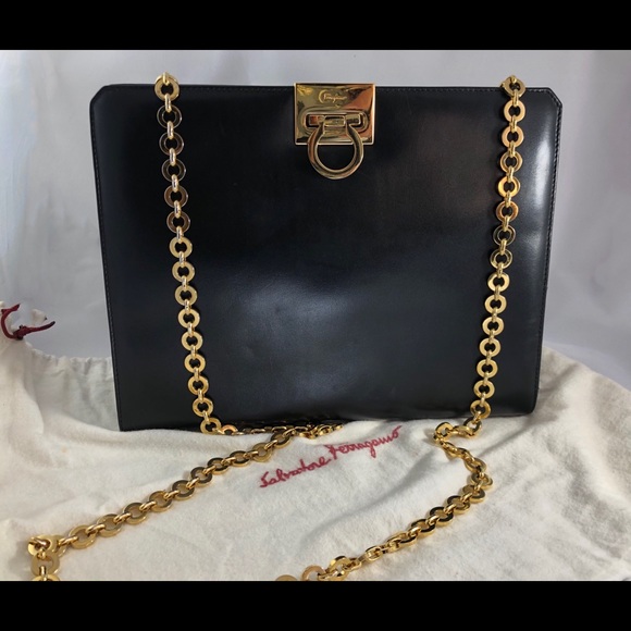 ferragamo chain bag